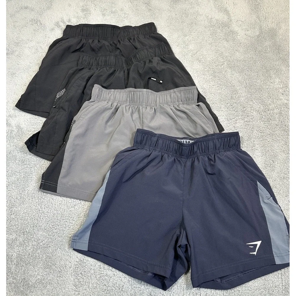 Gymshark Shorts Mens XS Lot Of 4 Sport 5 Inch Lightweight Training Pockets Read
